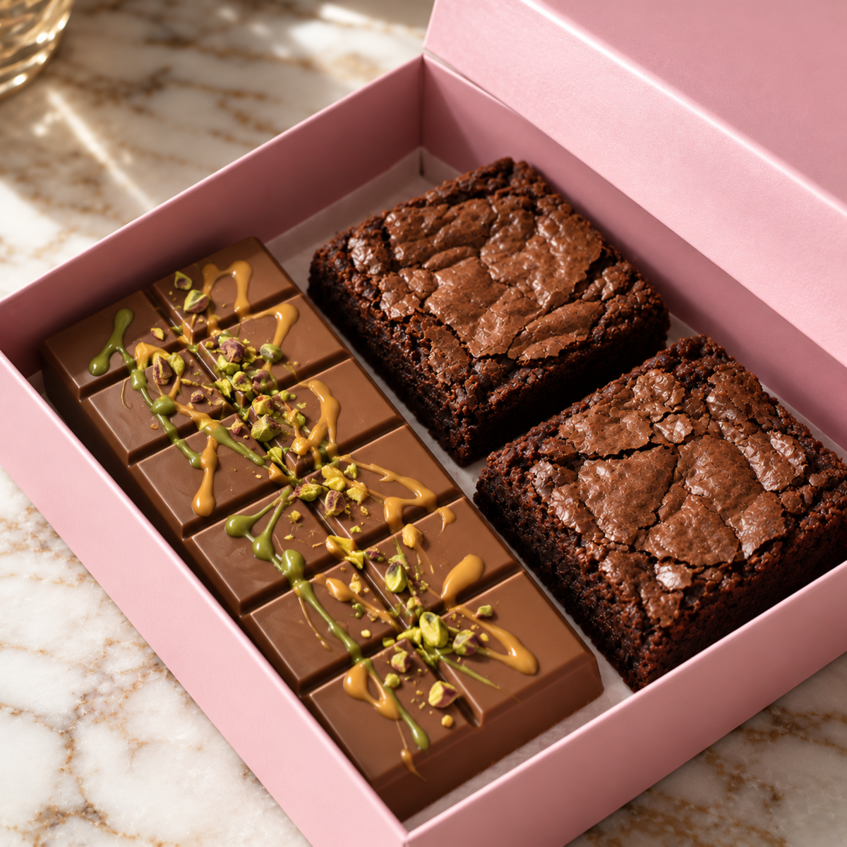 Kunafa Brownie Combo