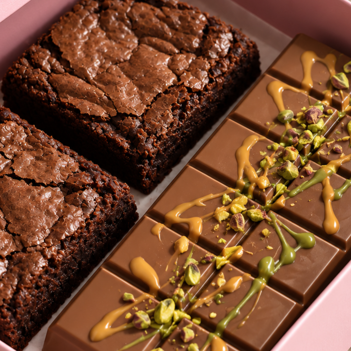 Kunafa Brownie Combo