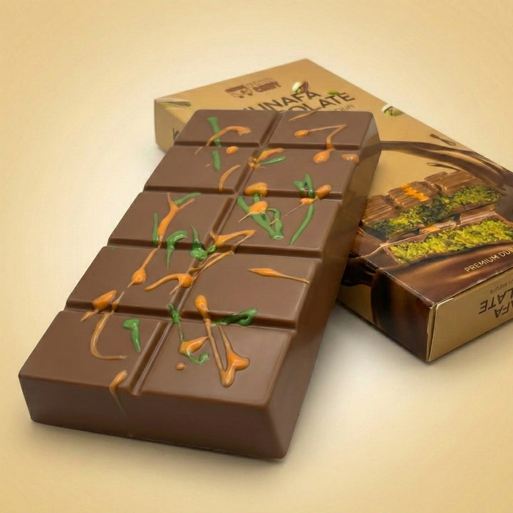 Pistachio Kunafa Chocolate Bar 200g